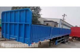 3 Axle Side Wall Semi Trailer will be send to Mozambique