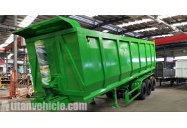 Tri Axle Tipper Semi Trailer will be sent to Nigeria on Oct 16th