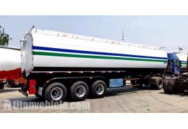 45000 Litres Petroleum Tanker Trailer will be sent to Nigeria Lagos