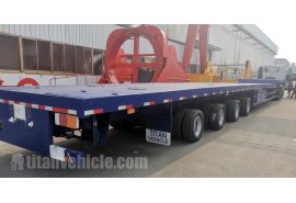 4 Axle 58M Extendable Wind Blade Trailer will be sent to Vietnam