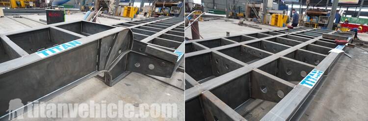 Factory show of Lowbed Trailer for Sale