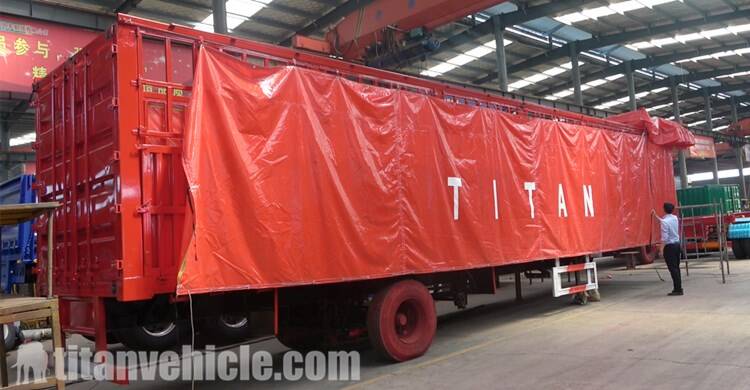 3 Axle Curtain Side Trailer Price Manufacturer