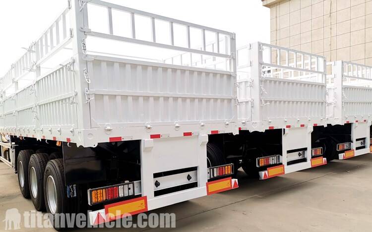 3 Axle Fence Semi Trialer for Sale In Ghana