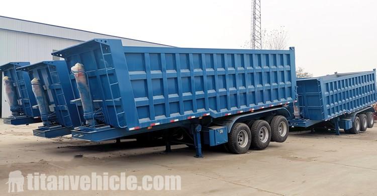 3 Axle 60 Ton Tipper Trailer Price