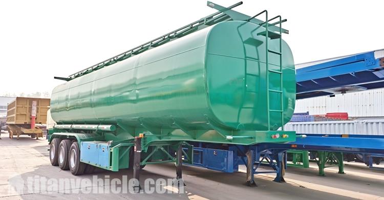 Tri Axle 45CBM Oil Tanker Trailer for Sale In Mauritania Nouakchott