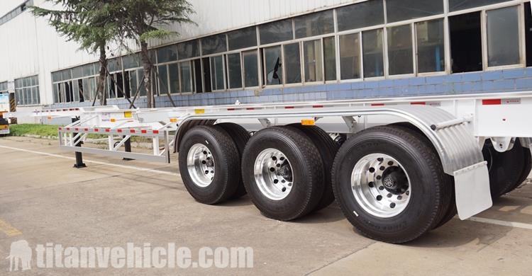 3 Axle Skeleton Semi Trailer for Sale Price