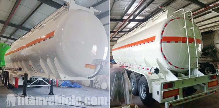 40000 Liters Fuel Tanker Trailer for Sale Manufacturer