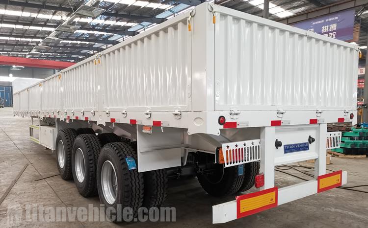 3 Axle Side Wall Semi Trailer for Sale In Dominica