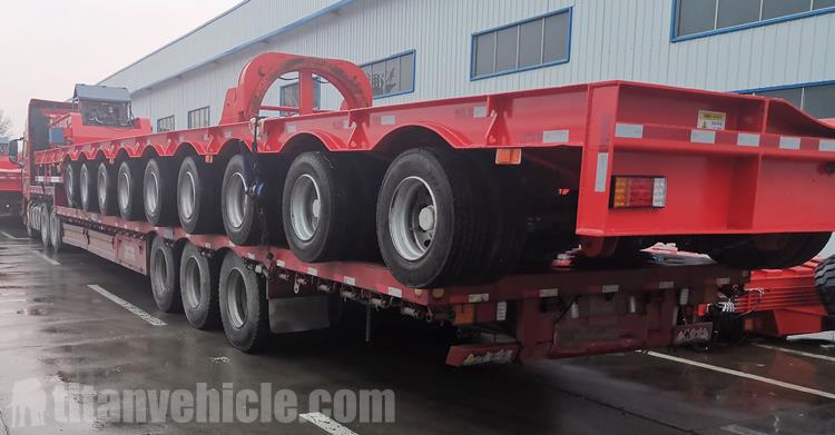 9 Axle Extendable Windmill Blade Transport Trailer for Sale In Vietnam