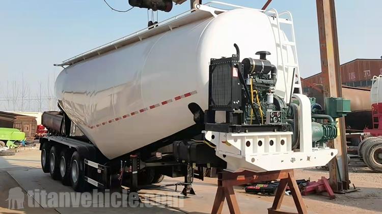 38 M3 Cement Tanker Trailer for Sale in Sudan