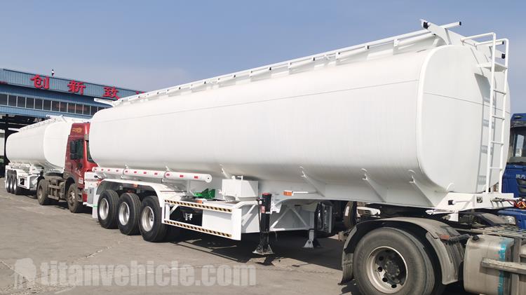 45000Lts Tri Axle Fuel Tanker Trailer for Sale In Cote d'Ivoire Abidjan