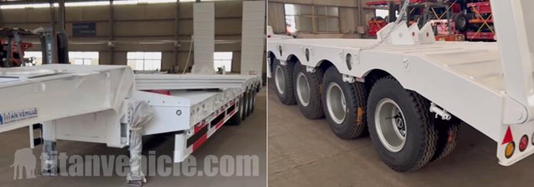 4 Axle 100 Ton Low Loader Trailer for Sale In Nigeria Abuja