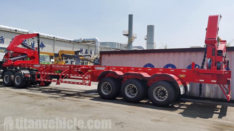 37 Ton 40 foot Side Lifters Trailer for Sale Tanzania