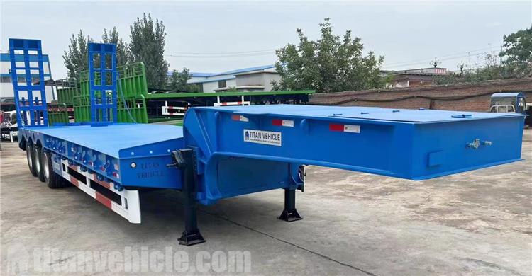 Tri Axle 60 Ton Low Loader Trailer for Sale In East Timor