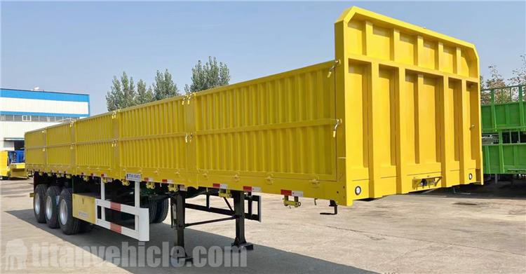 Tri Axle 60 Ton Dropside Trailer for Sale In Djibouti