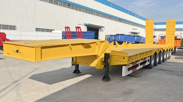 Low Loader Trailer 100 Ton Price